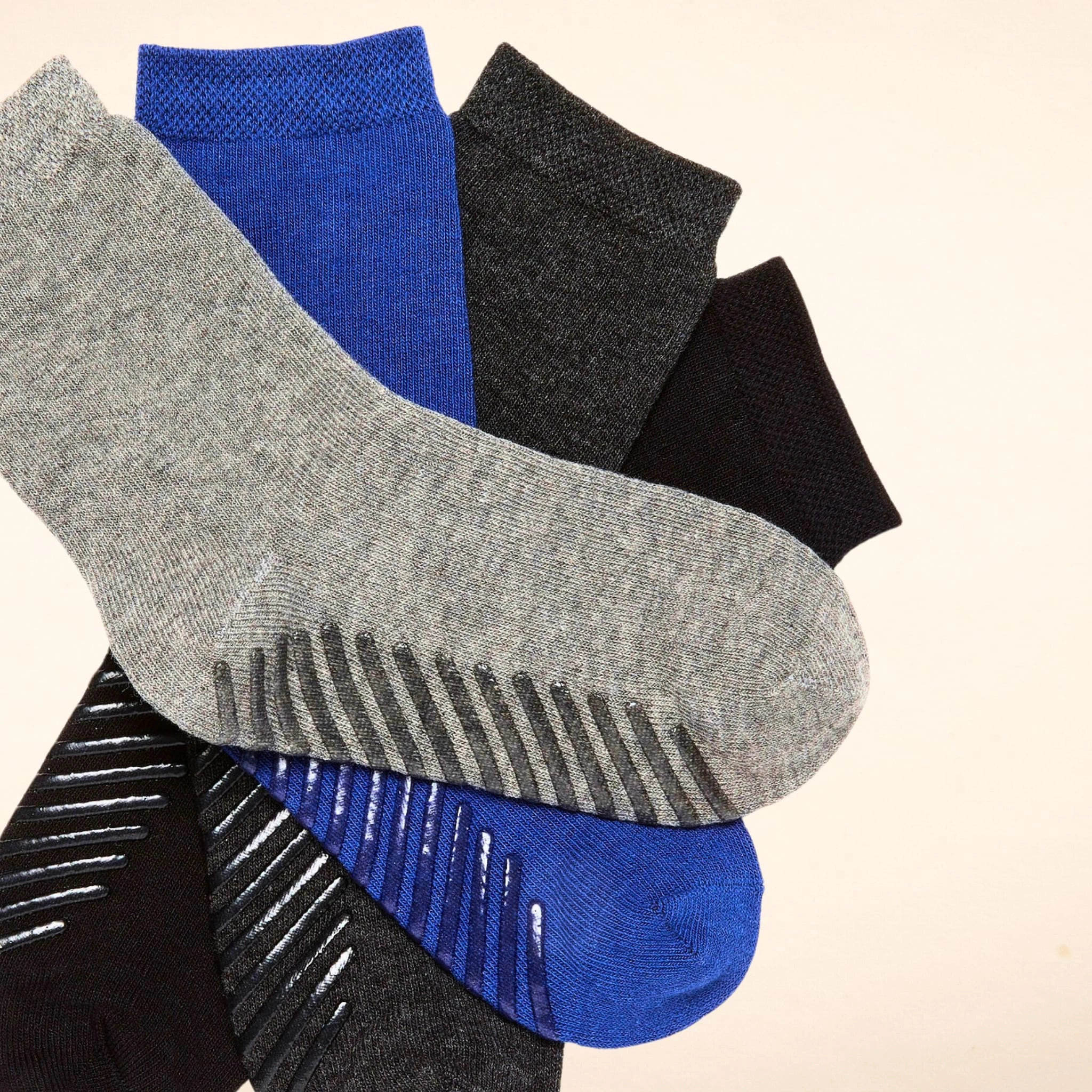 Cozy Crew Socks for Little Feet 4 Pack